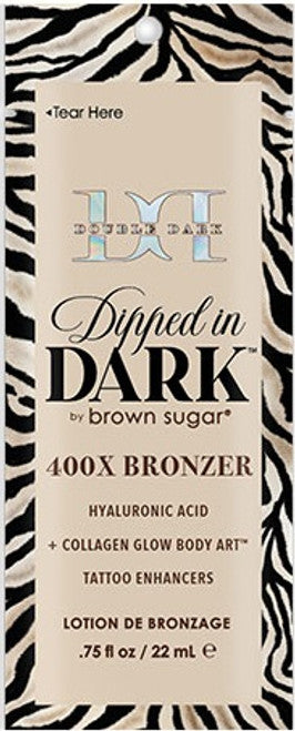 Double Dark Dipped in Dark - 400X Hyaluronic Acid & Collagen Glow Bronzer