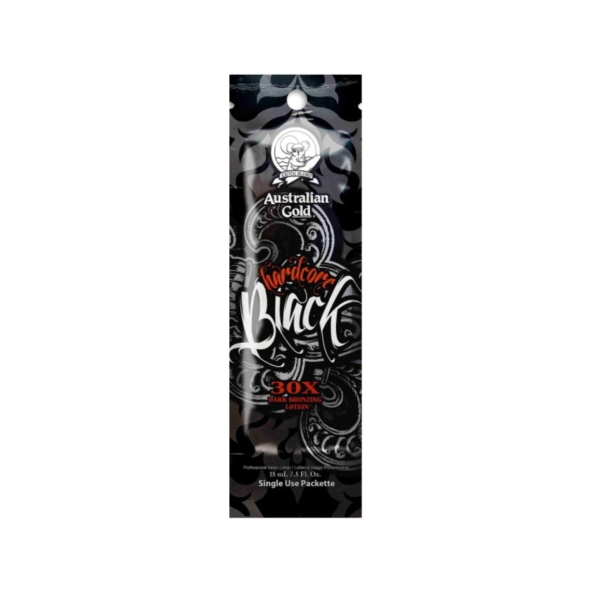 Australian Gold Hardcore Black - 30x Dark Bronzing Lotion