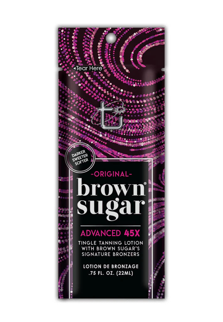 Brown Sugar Original - Dark Bronzing Lotion with Warming Tingle