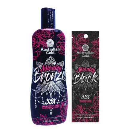 Australian Gold Adorably Black - 35x Bronzing Lotion