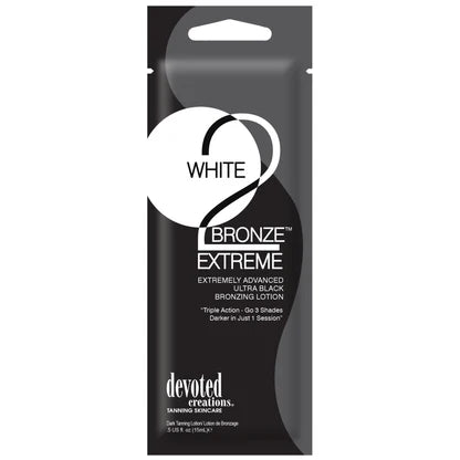 White 2 Bronze Extreme - Extremely Advanced Ultra Black Bronzing Lotion