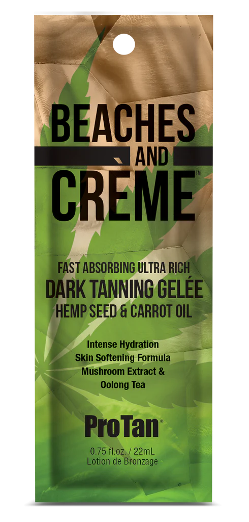 Beaches and Crème Hemp - Dark Tanning Gelée