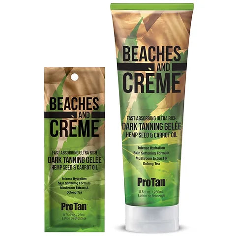 Beaches and Crème Hemp - Dark Tanning Gelée