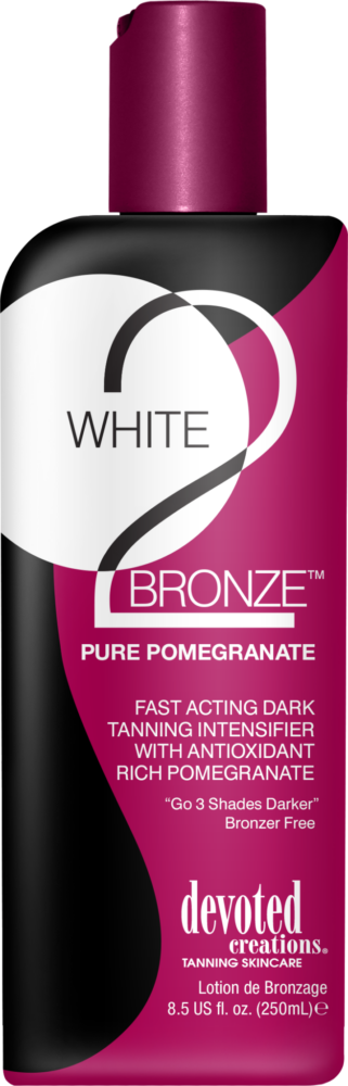 White 2 Bronze Pomegranate - Fast Acting Dark Tanning Intensifier