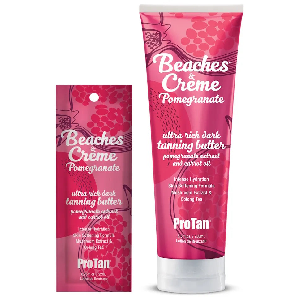 Beaches and Crème Pomegranate - Ultra Rich Dark Tanning Butter