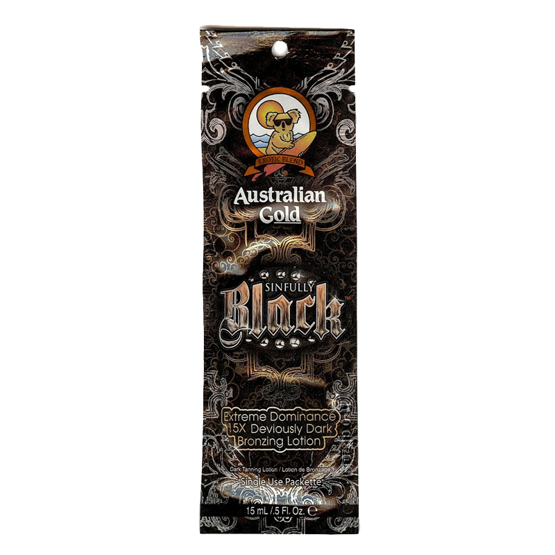 Australian Gold Sinfully Black - 15x Bronzing Lotion